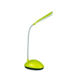 ชุด 2 ชิ้น โคมไฟตั้งโต๊ะอ่านหนังสือสำหรับห้องนอน แบบพกพา ปรับได้ ยืดหยุ่น LED ไฟกลางคืนสำหรับเด็ก สีขาว ชมพู น้ำเงิน เขียว