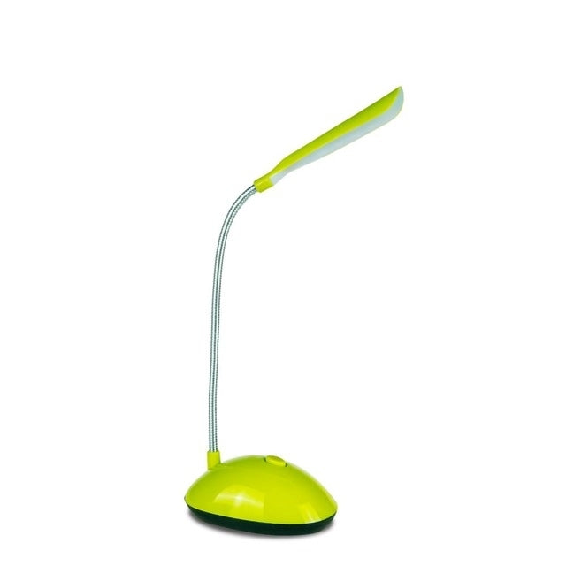ชุด 2 ชิ้น โคมไฟตั้งโต๊ะอ่านหนังสือสำหรับห้องนอน แบบพกพา ปรับได้ ยืดหยุ่น LED ไฟกลางคืนสำหรับเด็ก สีขาว ชมพู น้ำเงิน เขียว