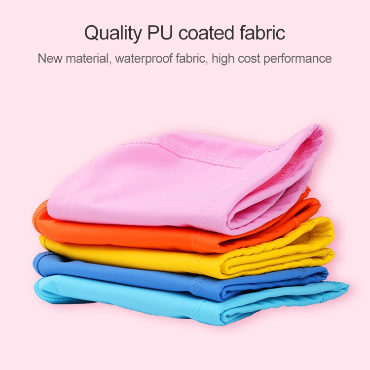 หมวกว่ายน้ำลายกบกันน้ำสำหรับเด็ก เคลือบ PU, กบ (สีน้ำเงิน), กบ (สีชมพู), กบ (สีส้ม), กบ (สีน้ำเงินเข้ม)