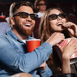 แว่นตาโพลาไรซ์พิเศษสำหรับภาพยนตร์ 3D, แว่นตา 3D สเตอริโอไม่สะท้อนแสงแฟลช, 1 ชิ้น