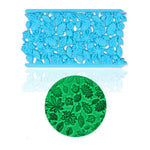 2 PCS Cake Fondant Tool Heart Shaped Diamond Texture Plaid Overpass Quyi Seal Printing Mould