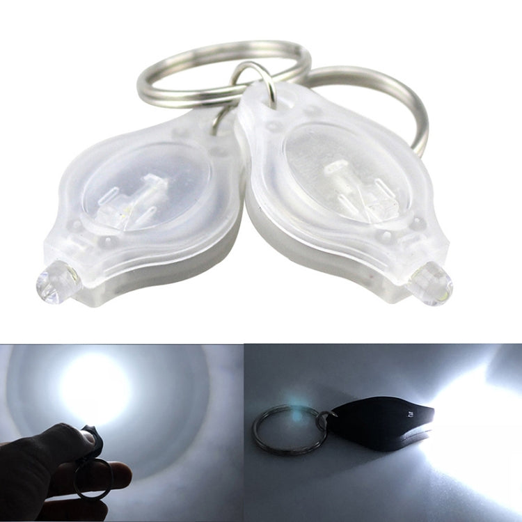 ไฟฉายพวงกุญแจขนาดเล็ก 2 ชิ้น ไฟ LED ขนาดจิ๋วแบบบีบ สำหรับตั้งแคมป์กลางแจ้ง ไฟฉุกเฉินสว่างมาก ไฟพวงกุญแจ