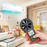 เครื่องวัดความเร็วลมและปริมาณอากาศดิจิตอลความแม่นยำสูง PEAKMETER รุ่น MS6252A วัดความเร็วลม ปริมาณอากาศ, MS6252B วัดอุณหภูมิ ความชื้น, USB