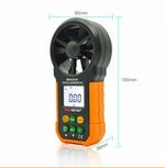 เครื่องวัดความเร็วลมและปริมาณอากาศดิจิตอลความแม่นยำสูง PEAKMETER รุ่น MS6252A วัดความเร็วลม ปริมาณอากาศ, MS6252B วัดอุณหภูมิ ความชื้น, USB