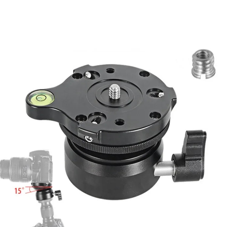 ฐานปรับระดับแนวนอนอเนกประสงค์ BENXIN DY-60N สำหรับกล้อง SLR แบบพาโนรามา ปรับหมุนเอียง ฐานครึ่งวงกลม, DY-60N ขนาด 1/4 นิ้ว