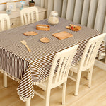 ผ้าปูโต๊ะอาหารผ้าฝ้ายสำหรับตกแต่ง, ขนาด 110x140 ซม., 90x90 ซม., 120x160 ซม., 120x120 ซม.