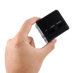 อะแดปเตอร์ปลั๊กเดินทางสากลแบบซ่อน พร้อมพอร์ต USB คู่ในตัว สำหรับ US, UK, AU, EU