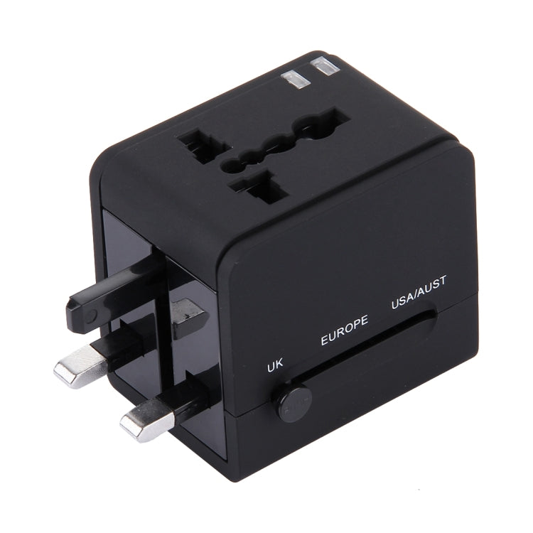 อะแดปเตอร์ชาร์จปลั๊กคู่ USB 5V 2.1A, ปลั๊ก UK / EU / US / AU, 5V 2.1A