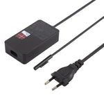 อะแดปเตอร์ไฟ 44W 15V 2.58A สำหรับ Microsoft Surface Pro 5 1796 / 1769, ปลั๊ก EU