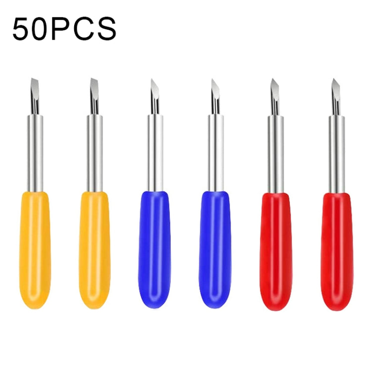เครื่องมือแกะสลักคมและทนทาน 50 ชิ้น 30/45/60 องศา