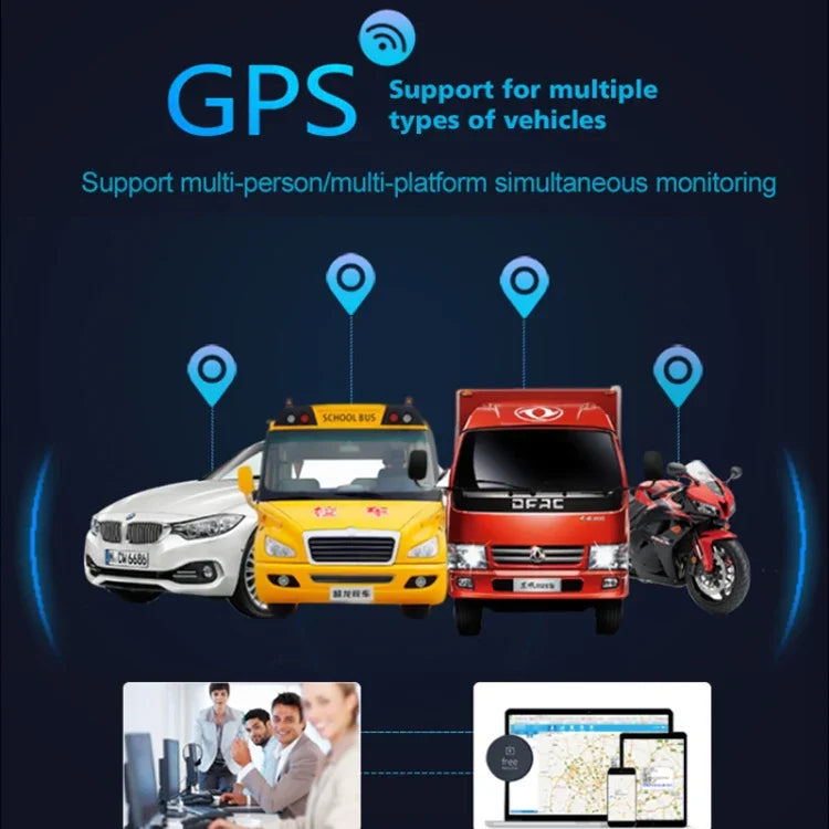 CJ720 อุปกรณ์ติดตาม GPS 5 พินสำหรับรถยนต์ ติดตามแบบเรียลไทม์ อุปกรณ์ป้องกันการโจรกรรม 2G, 5 พิน