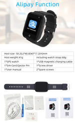REACHFAR RF-V46-A นาฬิกาข้อมือ GPS สมาร์ทแทรกเกอร์ รองรับ SOS / กล้อง / การจัดการสุขภาพ / 4G LTE / ความดันโลหิต / อัตราการเต้นของหัวใจ สำหรับเอเชีย / ยุโรป / แอฟริกา / ออสเตรเลีย, RF-V46-A