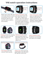 REACHFAR RF-V46-A นาฬิกาข้อมือ GPS สมาร์ทแทรกเกอร์ รองรับ SOS / กล้อง / การจัดการสุขภาพ / 4G LTE / ความดันโลหิต / อัตราการเต้นของหัวใจ สำหรับเอเชีย / ยุโรป / แอฟริกา / ออสเตรเลีย, RF-V46-A