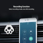HYC09 เครื่องสวมใส่อัจฉริยะขนาดเล็กสำหรับสัตว์เลี้ยง GPS ตัวระบุตำแหน่ง Bluetooth