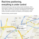 Z8-A เครื่องสวมใส่อัจฉริยะขนาดเล็กสำหรับสัตว์เลี้ยง GPS ตัวติดตามตำแหน่ง