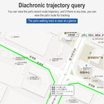 Z8-A เครื่องสวมใส่อัจฉริยะขนาดเล็กสำหรับสัตว์เลี้ยง GPS ตัวติดตามตำแหน่ง