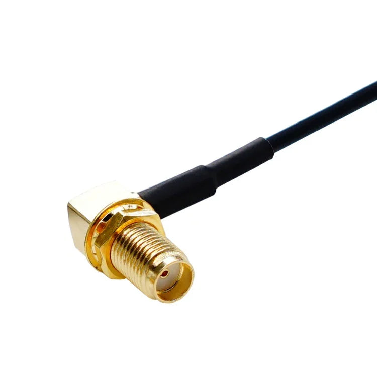 อะแดปเตอร์สายเคเบิล RG174 ขั้วต่อ SMA ตัวผู้แบบข้อศอก 20 ซม. เป็นขั้วต่อ Fakra Z ตัวเมีย, SMA ตัวผู้แบบข้อศอกเป็น Fakra Z ตัวเมีย