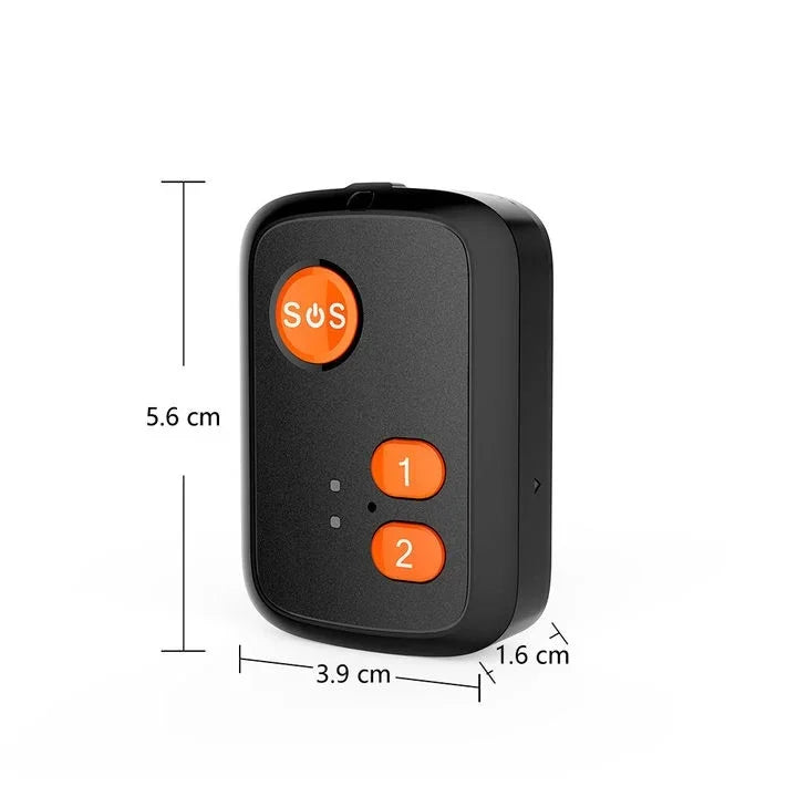 V51 สไตล์ B กันน้ำ IP67 ปุ่ม SOS ผู้สูงอายุ 4G LTE 3G 2G GSM สัญญาณเตือนฉุกเฉิน GPS ติดตามสำหรับอเมริกาเหนือ/อเมริกาใต้, V51 สไตล์ B