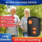 V51 สไตล์ B กันน้ำ IP67 ปุ่ม SOS ผู้สูงอายุ 4G LTE 3G 2G GSM สัญญาณเตือนฉุกเฉิน GPS ติดตามสำหรับอเมริกาเหนือ/อเมริกาใต้, V51 สไตล์ B