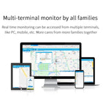 REACHFAR RF-V45-B เครื่องติดตาม GPS อัจฉริยะจอสัมผัสขนาดเล็ก รูปจี้ รองรับ SOS / กล้อง / การจัดการสุขภาพ / 4G LTE สำหรับอเมริกาเหนือ / อเมริกาใต้ / ออสเตรเลีย, RF-V45-B จอสัมผัส