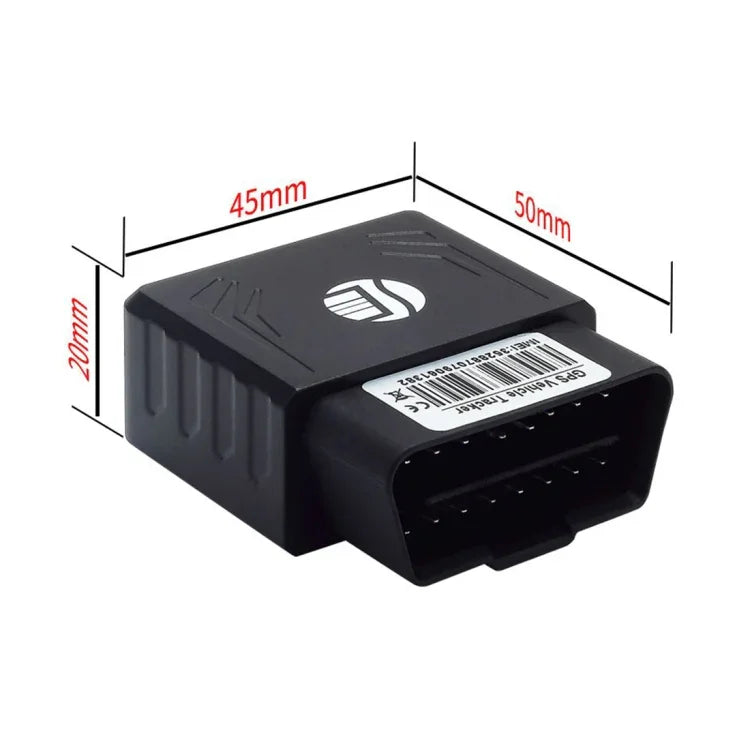 เครื่องติดตามรถยนต์และรถบรรทุก TK306 2G OBD II แบบเรียลไทม์ GSM GPRS GPS รองรับ AGPS, TK306