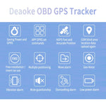 เครื่องติดตามรถยนต์และรถบรรทุก TK306 2G OBD II แบบเรียลไทม์ GSM GPRS GPS รองรับ AGPS, TK306