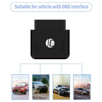 เครื่องติดตามรถยนต์และรถบรรทุก TK306 2G OBD II แบบเรียลไทม์ GSM GPRS GPS รองรับ AGPS, TK306