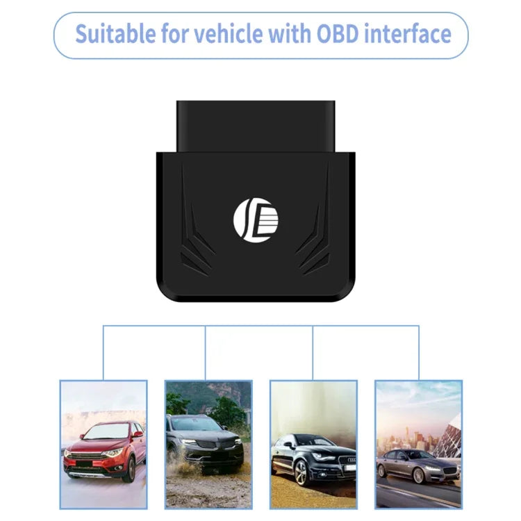 เครื่องติดตามรถยนต์และรถบรรทุก TK306 2G OBD II แบบเรียลไทม์ GSM GPRS GPS รองรับ AGPS, TK306