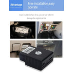 เครื่องติดตามรถยนต์และรถบรรทุก TK306 2G OBD II แบบเรียลไทม์ GSM GPRS GPS รองรับ AGPS, TK306