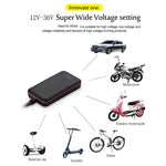 เครื่องติดตามรถยนต์และรถบรรทุก TK108 2G 4PIN แบบเรียลไทม์ GSM GPRS GPS รองรับ AGPS พร้อมรีเลย์และแบตเตอรี่, 4PIN