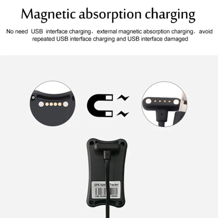 TK200 2G IP67 Waterproof GPS / GPRS / GSM Personal / Goods /  Pet / Bag Locator Pet Collar Real-time Tracking Device, TK200