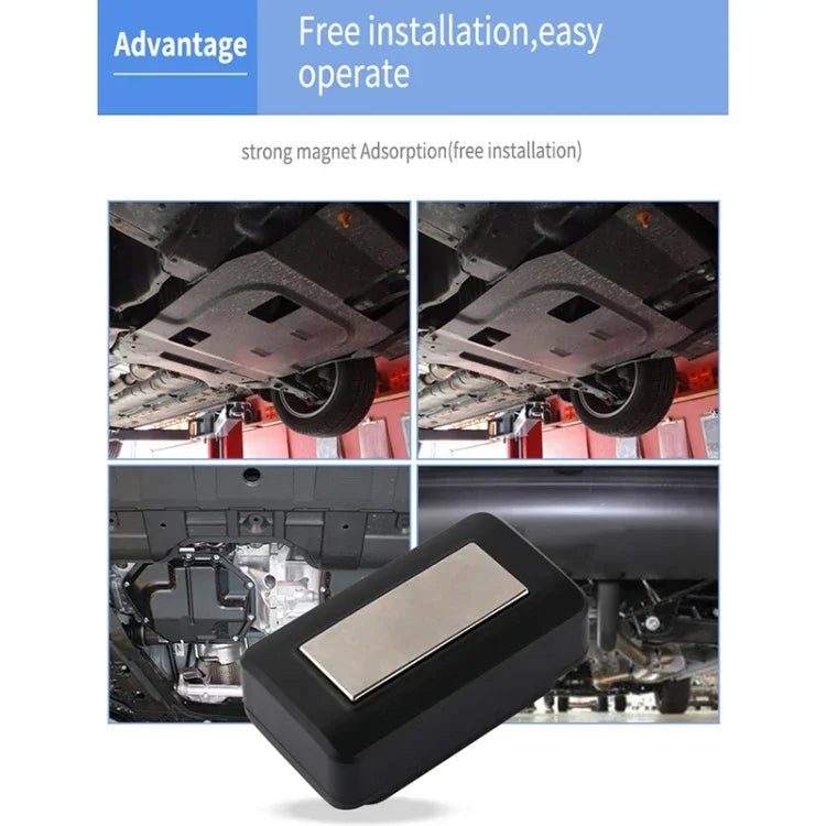 เครื่องติดตามรถยนต์และรถบรรทุก TK202B 2G GSM GPRS GPS รองรับ AGPS ความจุแบตเตอรี่: 5000MA, 2G 5000mAh