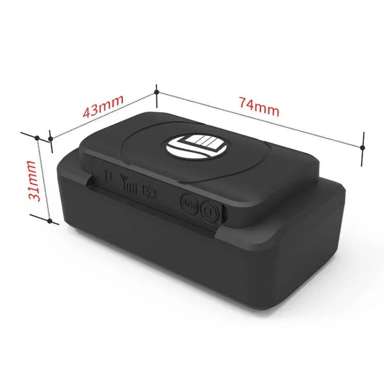 เครื่องติดตามรถยนต์ รถบรรทุก TK202B 4G GSM GPRS GPS รองรับ AGPS ความจุแบตเตอรี่: 5000mAh, 4G 5000mAh
