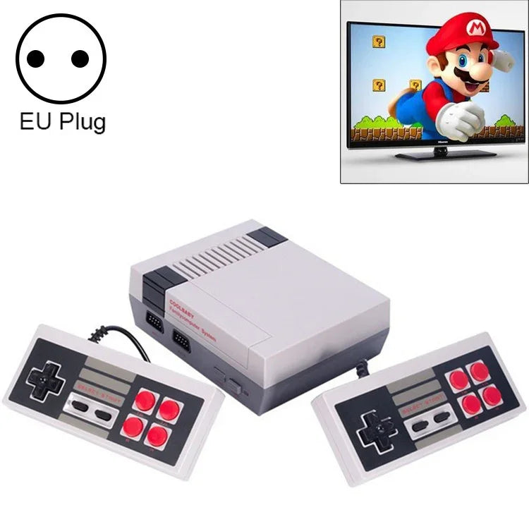 เครื่องเล่นเกมวิดีโอ HDMI HD ทีวีคลาสสิกย้อนยุคขนาดเล็ก มีเกมในตัว 600 เกม ปลั๊ก EU, 600 เกม (ปลั๊ก EU), 600 เกม (ปลั๊ก US)