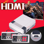 เครื่องเล่นเกมวิดีโอ HDMI HD ทีวีคลาสสิกย้อนยุคขนาดเล็ก มีเกมในตัว 600 เกม ปลั๊ก EU, 600 เกม (ปลั๊ก EU), 600 เกม (ปลั๊ก US)