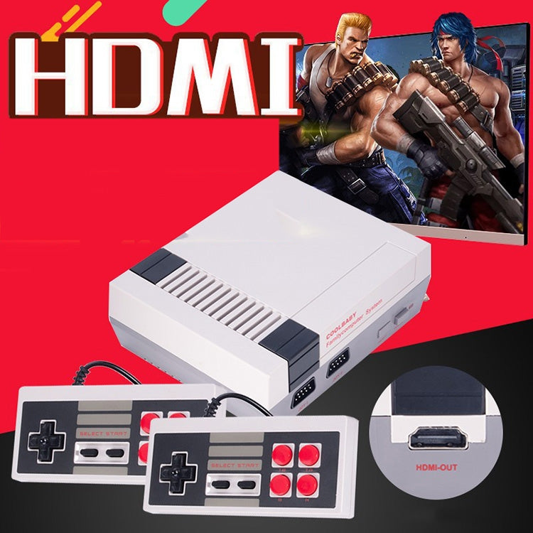 เครื่องเล่นเกมวิดีโอ HDMI HD ทีวีคลาสสิกย้อนยุคขนาดเล็ก มีเกมในตัว 600 เกม ปลั๊ก EU, 600 เกม (ปลั๊ก EU), 600 เกม (ปลั๊ก US)