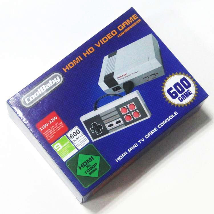 เครื่องเล่นเกมวิดีโอ HDMI HD ทีวีคลาสสิกย้อนยุคขนาดเล็ก มีเกมในตัว 600 เกม ปลั๊ก EU, 600 เกม (ปลั๊ก EU), 600 เกม (ปลั๊ก US)