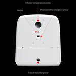 K9 Pro เครื่องวัดอุณหภูมิแบบไม่สัมผัสพร้อมเซ็นเซอร์วัดระยะและแสง + เครื่องจ่ายสบู่เหลวอัตโนมัติแบบไม่สัมผัส 1000 มล. พร้อมฐานติดตั้ง, K9 Pro