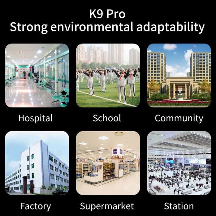 K9 Pro เครื่องวัดอุณหภูมิแบบไม่สัมผัสพร้อมเซ็นเซอร์วัดระยะและแสง + เครื่องจ่ายสบู่เหลวอัตโนมัติแบบไม่สัมผัส 1000 มล. พร้อมฐานติดตั้ง, K9 Pro
