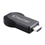 M2 Plus ตัวรับสัญญาณแสดงผลไร้สาย WiFi Dongle Airplay Miracast DLNA 1080P HDMI TV Stick สำหรับ iPhone, Samsung และสมาร์ทโฟน Android อื่นๆ, M2 Plus