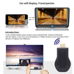 M9 Plus ตัวรับสัญญาณแสดงผลไร้สาย WiFi Dongle Airplay Miracast DLNA 1080P HDMI TV Stick, M9 Plus