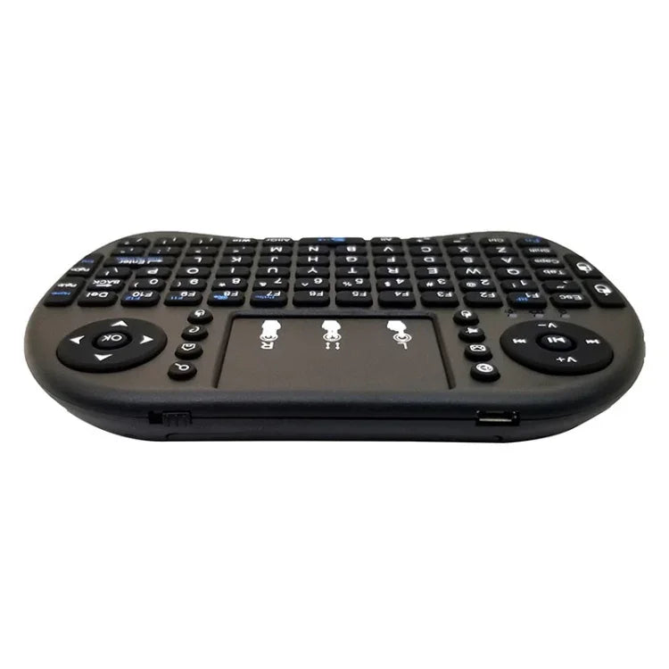 รองรับภาษา: สเปน i8 เมาส์ไร้สายพร้อมคีย์บอร์ดและทัชแพด สำหรับ Android TV Box & สมาร์ททีวี & แท็บเล็ต PC & Xbox360 & PS3 & HTPC/IPTV, สเปน