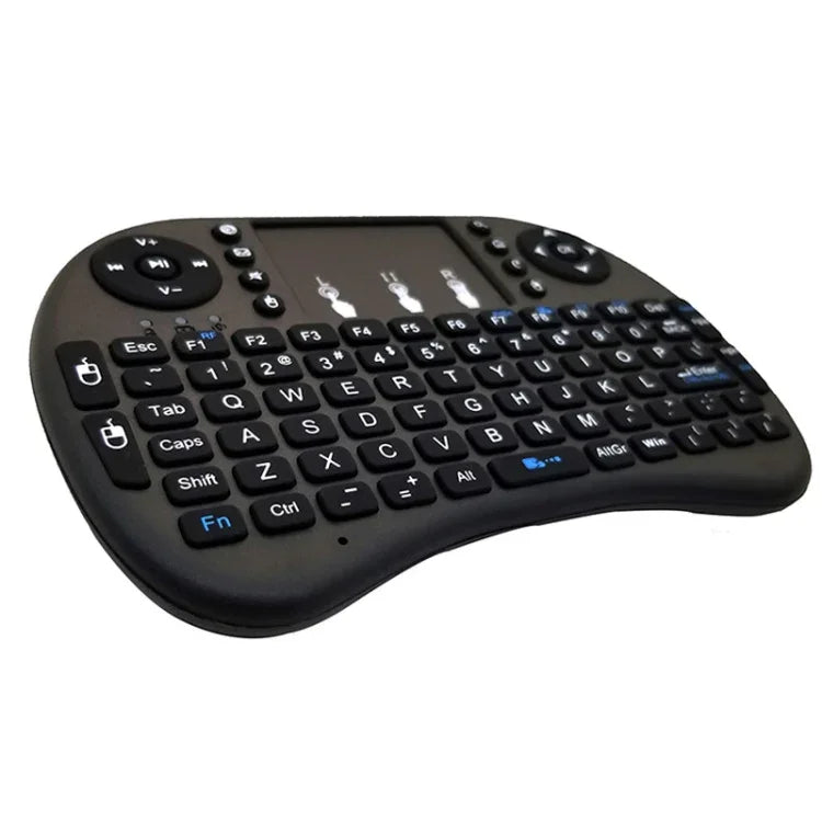 รองรับภาษา: ภาษาอังกฤษ i8 เมาส์ไร้สายพร้อมคีย์บอร์ดและทัชแพด สำหรับ Android TV Box & สมาร์ททีวี & แท็บเล็ต PC & Xbox360 & PS3 & HTPC/IPTV, ภาษาอังกฤษ