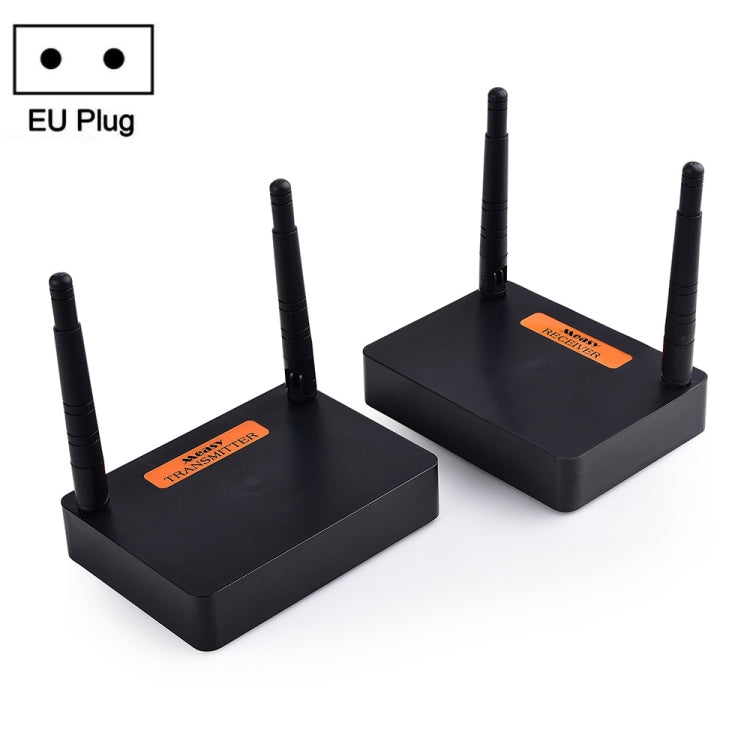 Measy FHD676 ตัวส่งสัญญาณ HDMI ไร้สาย 3D Full HD 1080P 5-5.8GHz (ตัวส่ง + ตัวรับ) ระยะส่งสัญญาณ: 200 ม., รุ่น EU Plug, FHD676 (AU Plug), FHD676 (EU Plug), FHD676 (UK Plug), FHD676 (US Plug)