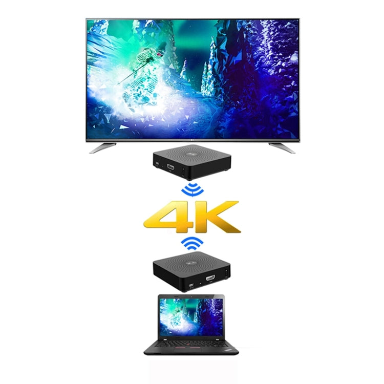 Measy W2H ชุดส่งสัญญาณไร้สาย 60GHz 4K Ultra HD ระยะส่งสัญญาณ: 30 ม., รุ่น UK Plug, 4K