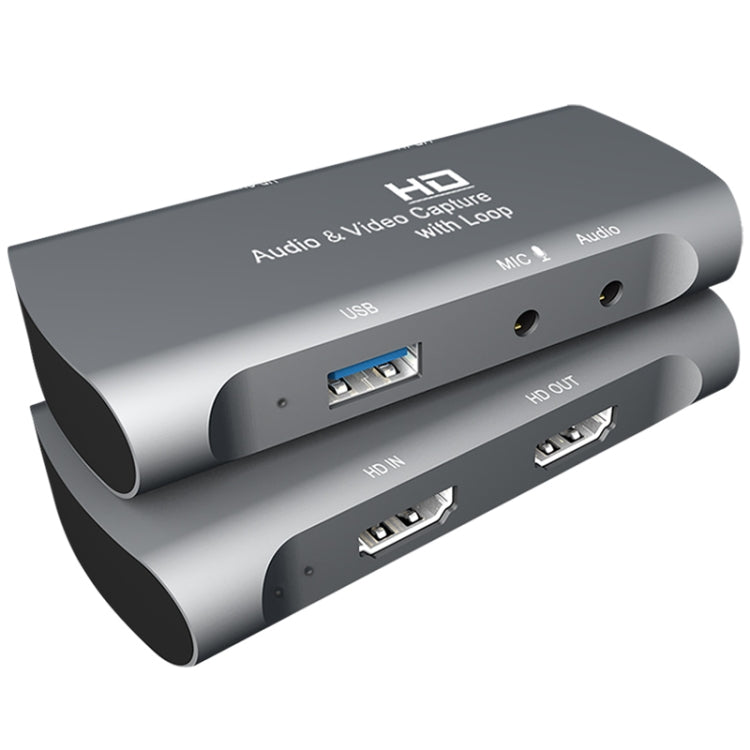 Z27 กล่องจับภาพวิดีโอและเสียง USB 2.0 แบบ HDMI หญิง + ไมโครโฟนเป็น HDMI หญิง, Z27