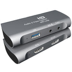 Z27 กล่องจับภาพวิดีโอและเสียง USB 2.0 แบบ HDMI หญิง + ไมโครโฟนเป็น HDMI หญิง, Z27