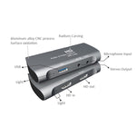 Z27 กล่องจับภาพวิดีโอและเสียง USB 2.0 แบบ HDMI หญิง + ไมโครโฟนเป็น HDMI หญิง, Z27