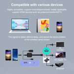 W13 ตัวรับสัญญาณแสดงผลไร้สาย WiFi 2.4G Dongle AirPlay กล่อง Miracast DLNA 1080P HD ทีวีสติ๊ก