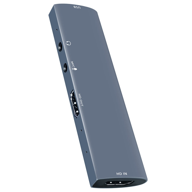 Z46 การ์ดจับภาพวิดีโอ HDMI + ไมโครโฟน + เสียง + USB พร้อมลูป Z46